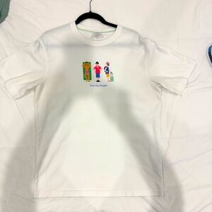 Zara Don’t be a Tourist! White Shirt L